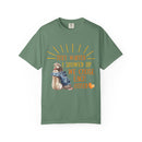 We Chose Each Other Dog T-Shirt in Ash Dark Sage