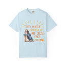 We Chose Each Other Dog T-Shirt in Light Blue