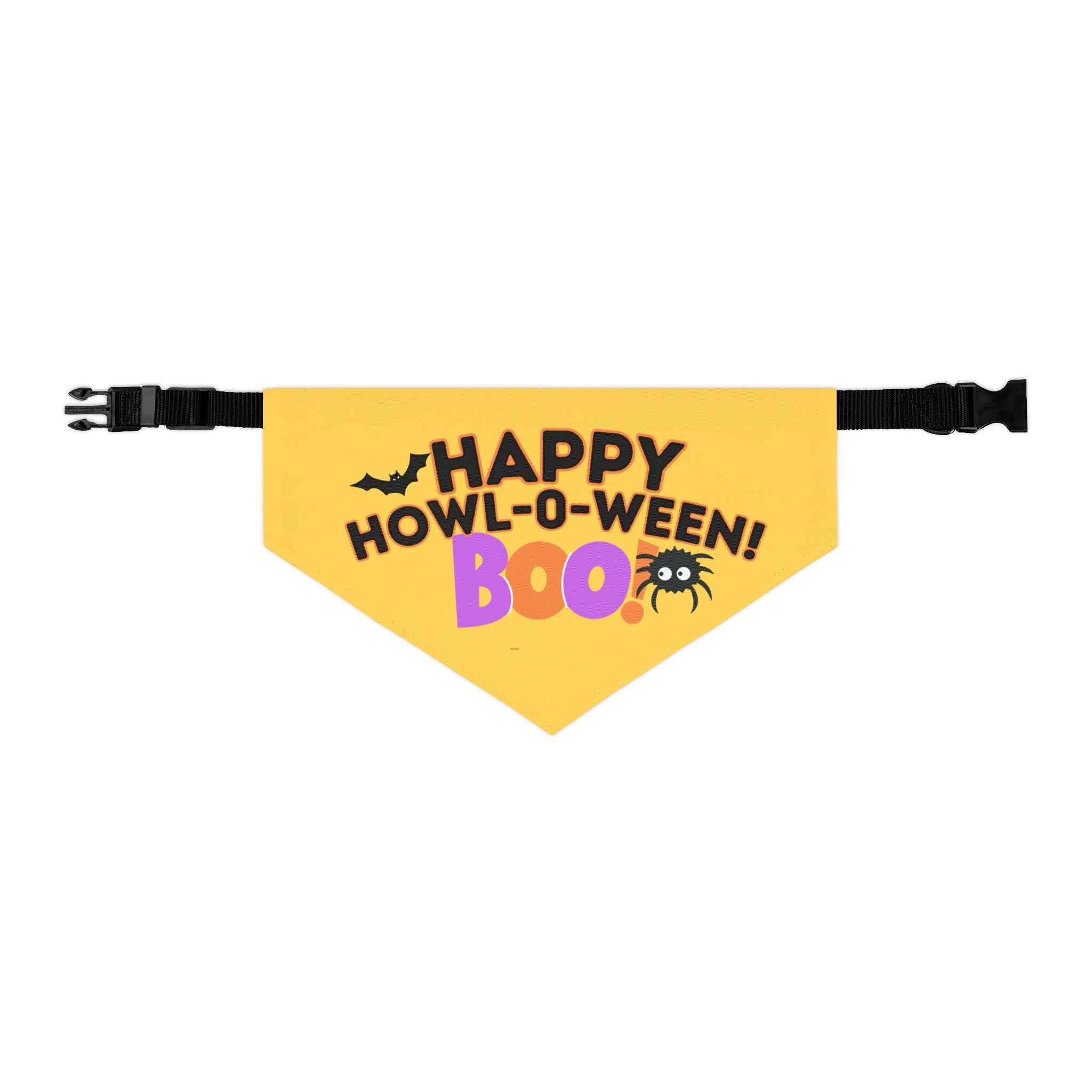 Happy Halloween Pet Bandana Collar - 0