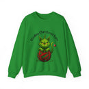 "Stealing Christmas Yarn" Grinch Cat Holiday Sweatshirt-4