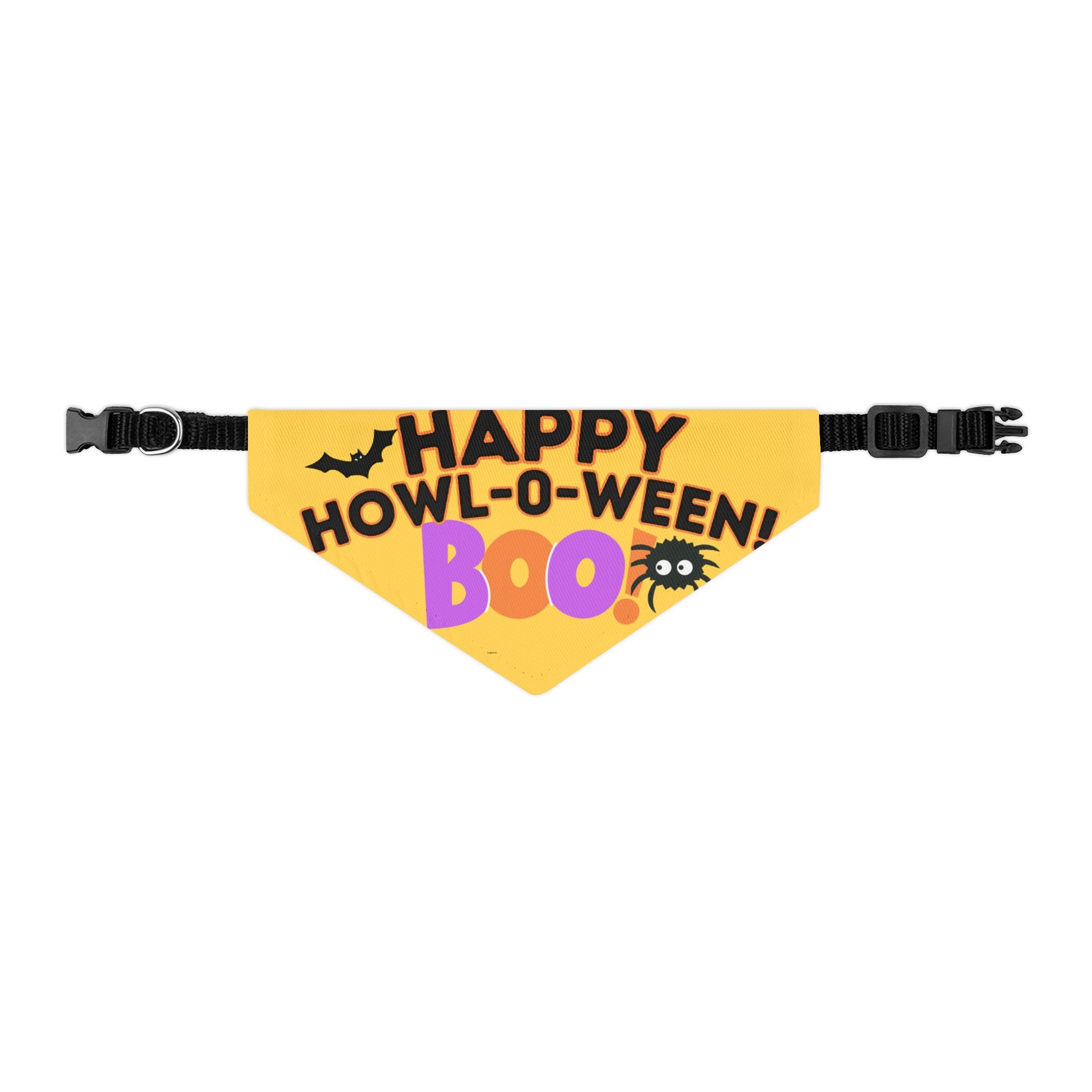 Happy Halloween Pet Bandana Collar