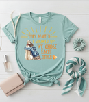 We Chose Each Other Dog T-Shirt Mint Green