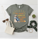 We Chose Each Other Dog T-Shirt Ash Gray