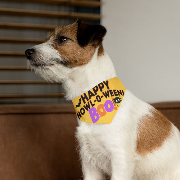 Happy Halloween Pet Bandana Collar