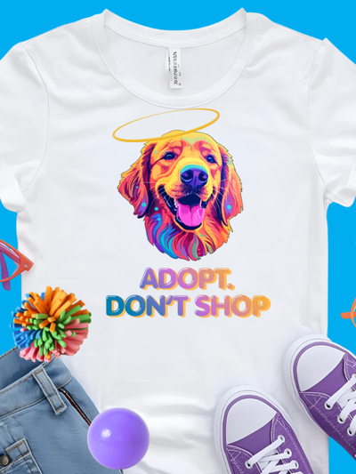 ADOPT DONT SHOP TEE