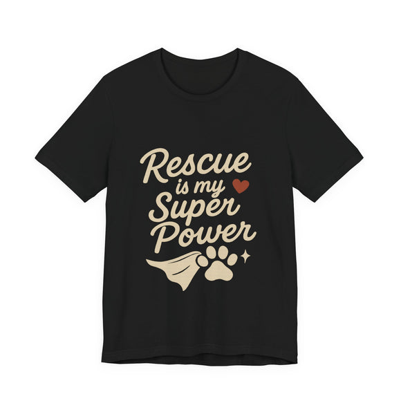 Cat and Dog Rescue T-Shirt Black