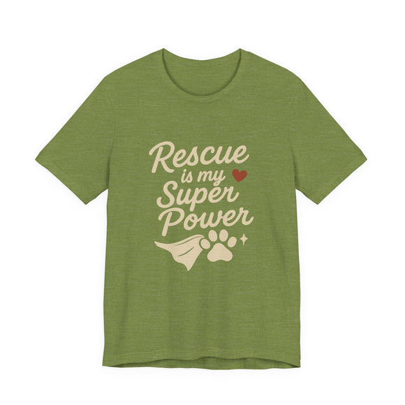 Cat and Dog Rescue T-Shirt Green