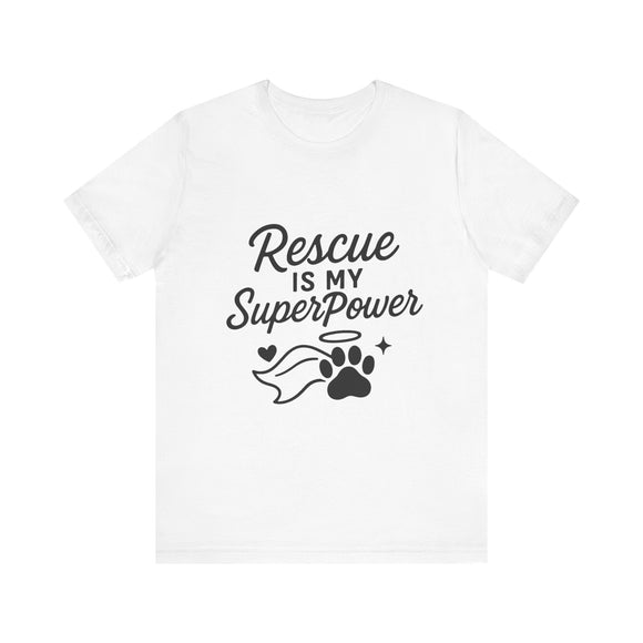 Cat and Dog Rescue T-Shirt White
