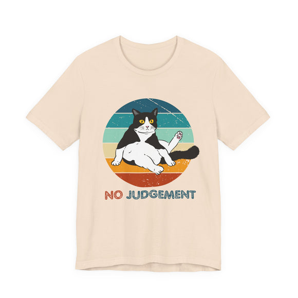 Funny Cat T-Shirt Cream