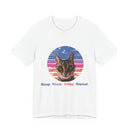 Funny Cat T-Shirt White