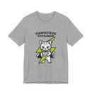 Inspirational Cat T-Shirt Grey