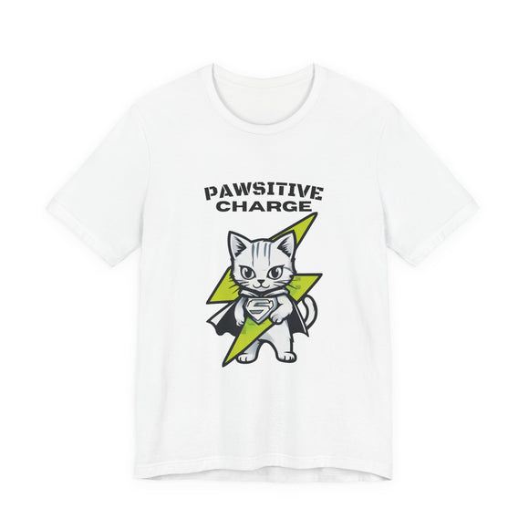 Inspirational Cat T-Shirt White