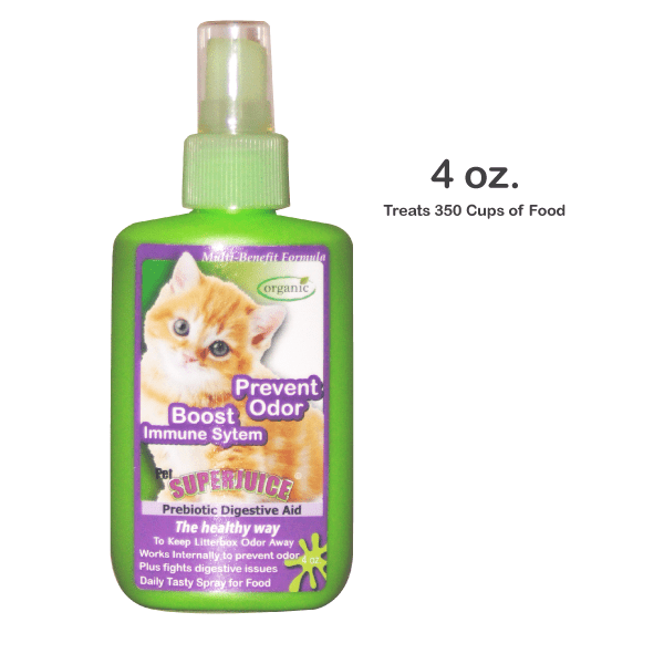 Pet SuperJuice for Cats Prebiotic 4 oz Bottle
