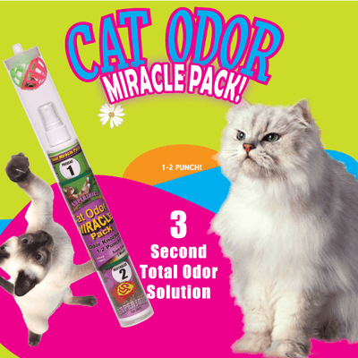 CAT ODOR MIRACLE PACK