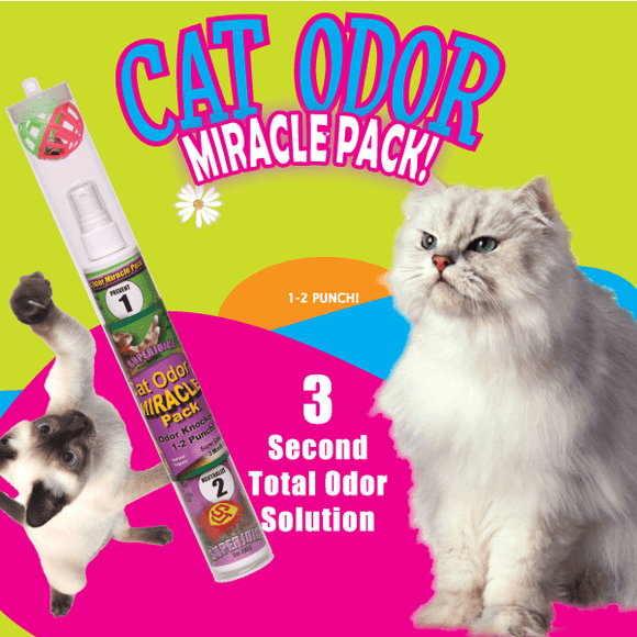 CAT ODOR MIRACLE PACK
