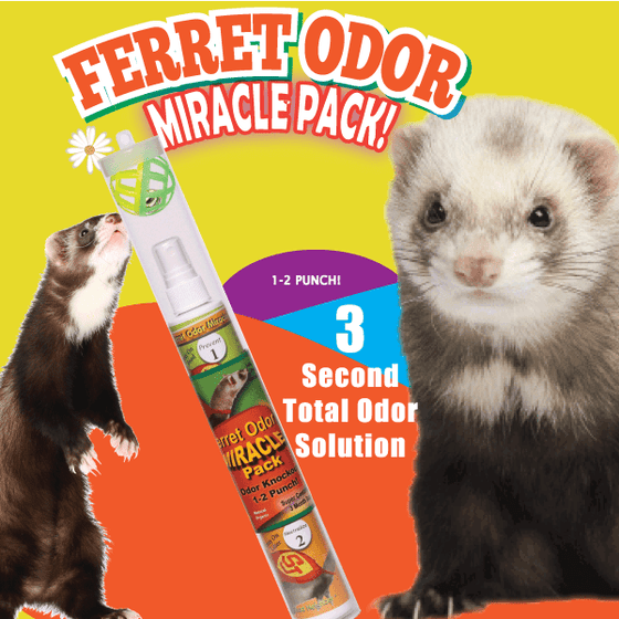 FERRET ODOR MIRACLE PACK
